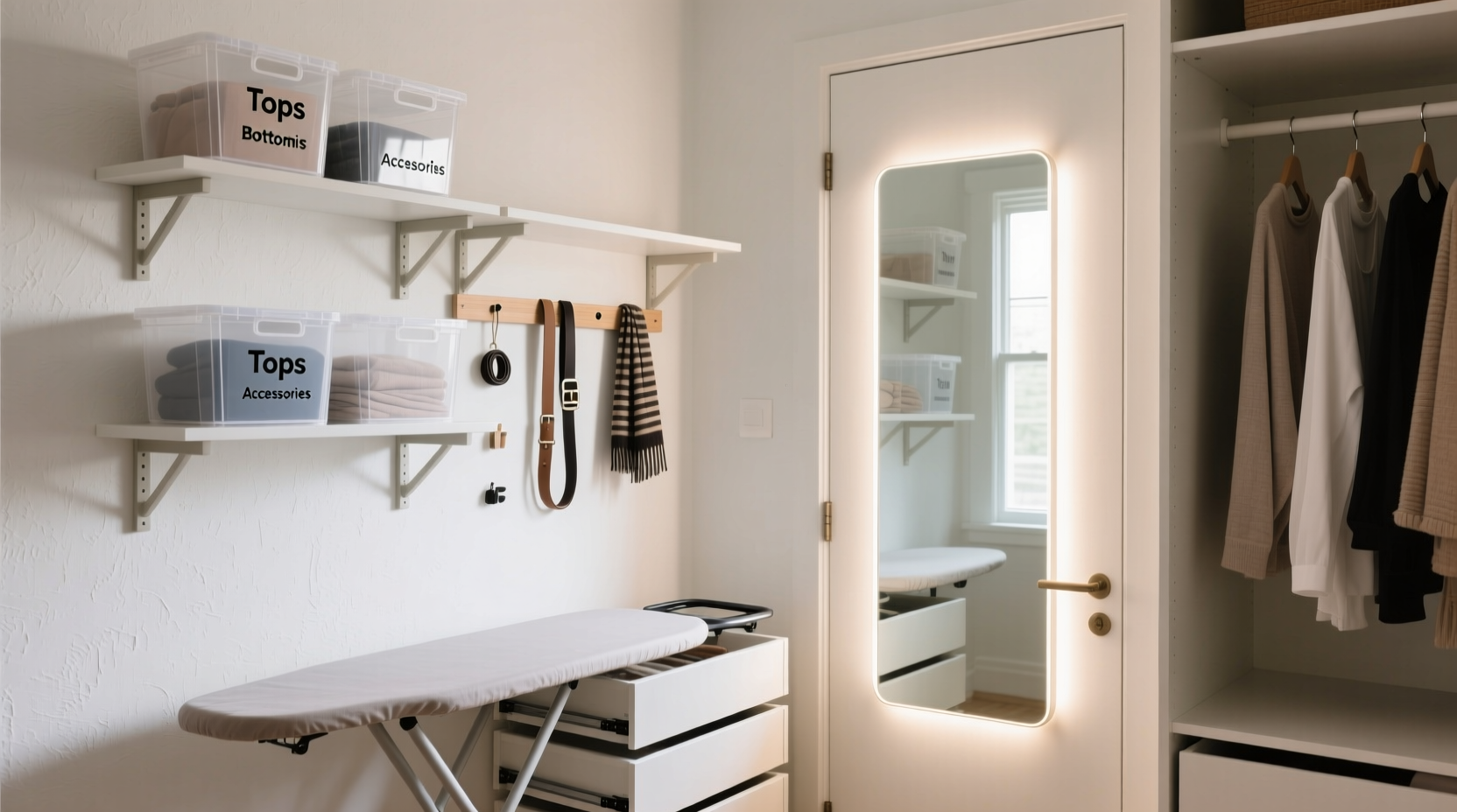 how to organize a tiny closet with zero wasted space using smart hacks