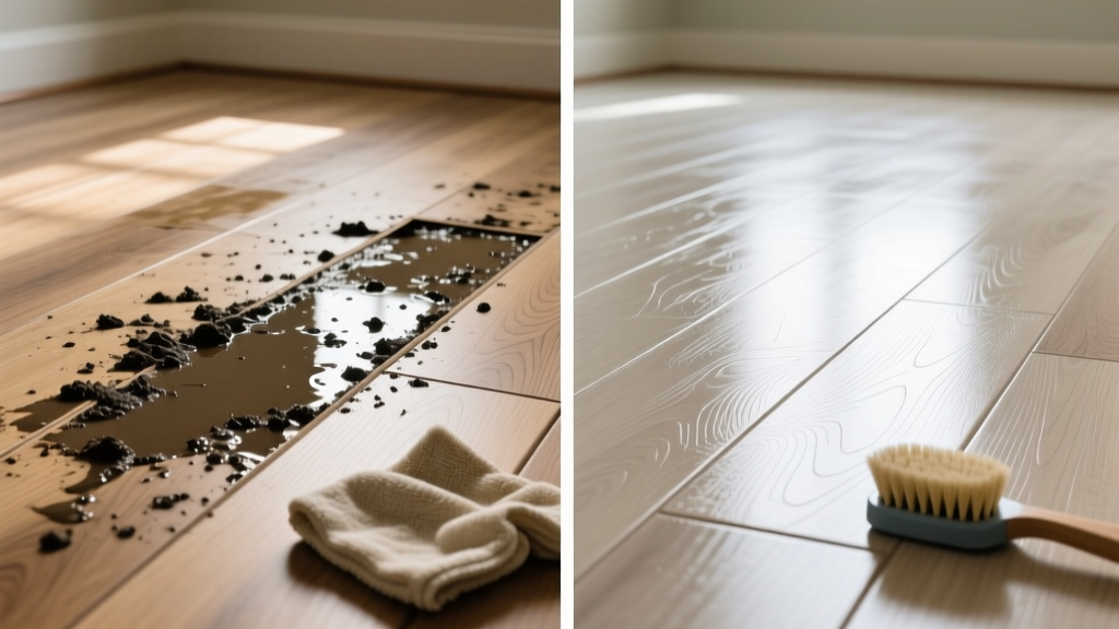 How to Remove Mud from Laminate Flooring Safely