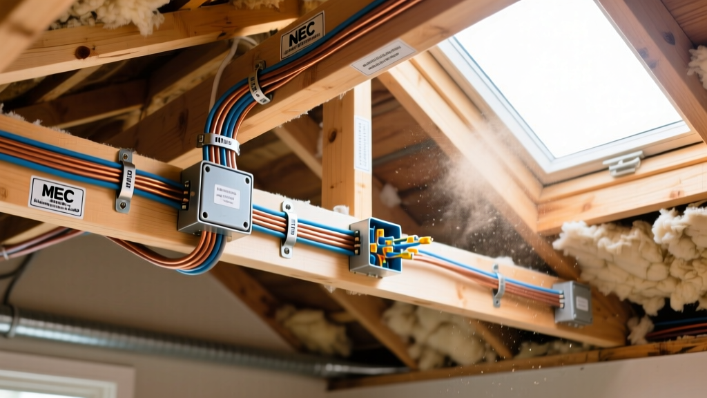 Inspecting Electrical Wiring in Attic: NEC Compliance Rules