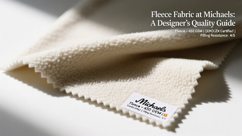 Fleece Fabric at Michaels: A Designer’s Quality Guide