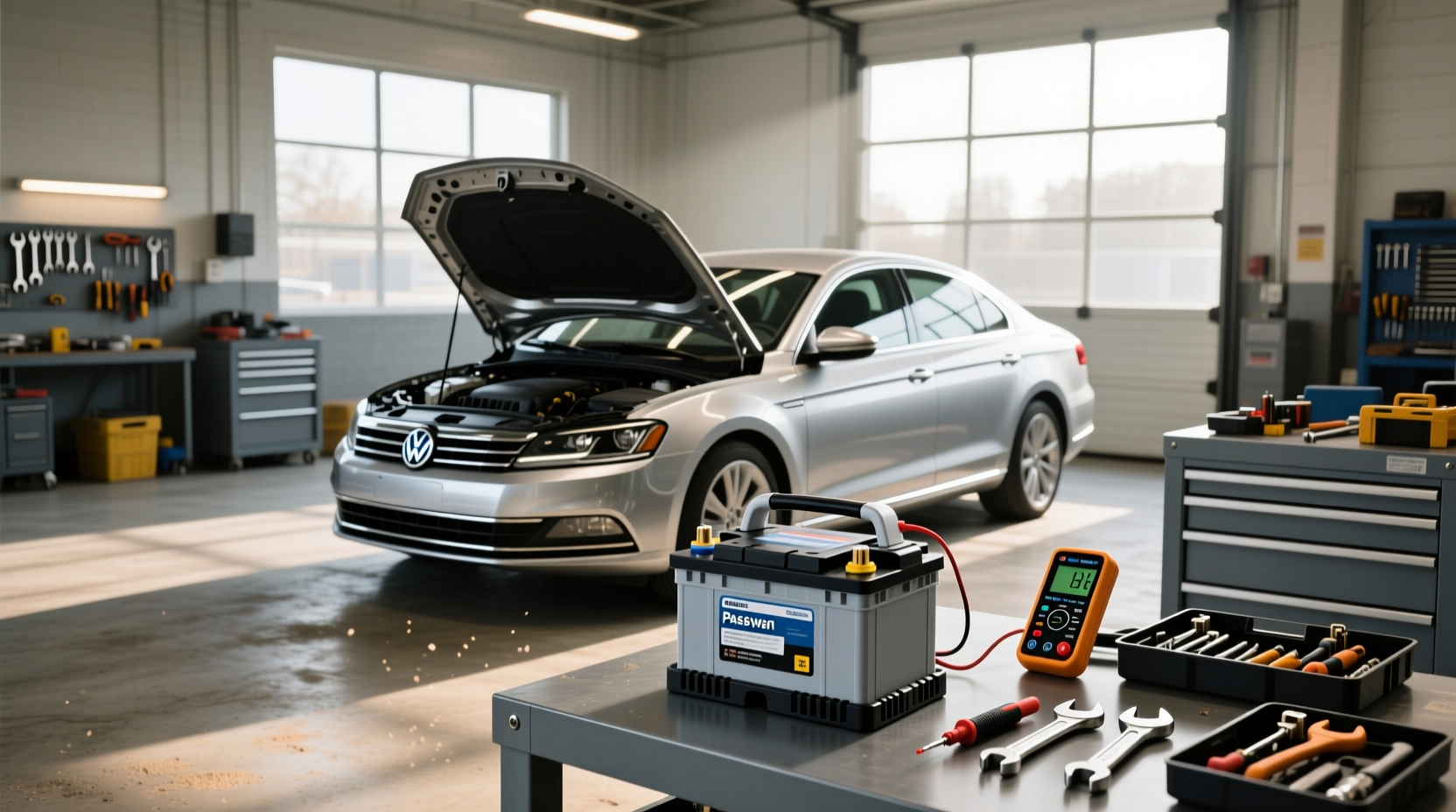 How to Choose Volkswagen Passat Car Battery, How Much Is It for 2014 Model?
