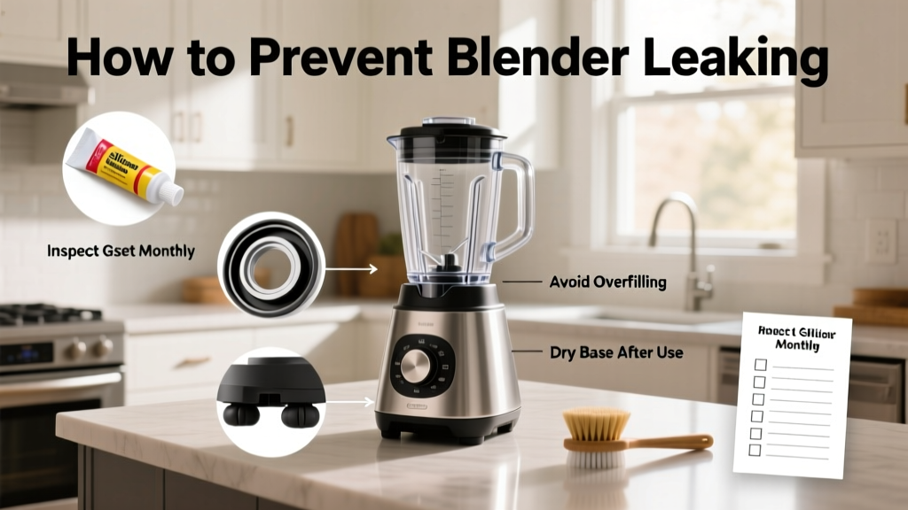 How to Prevent Blender Leaking: A Home Maintenance Guide