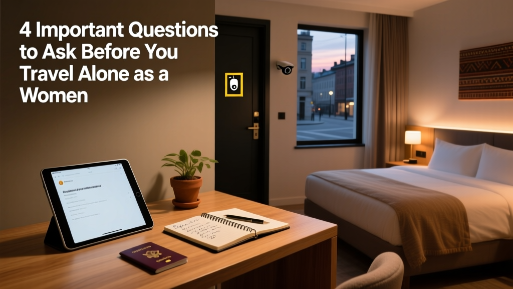 4 Important Questions To Ask Before You Travel Alone As A Woman