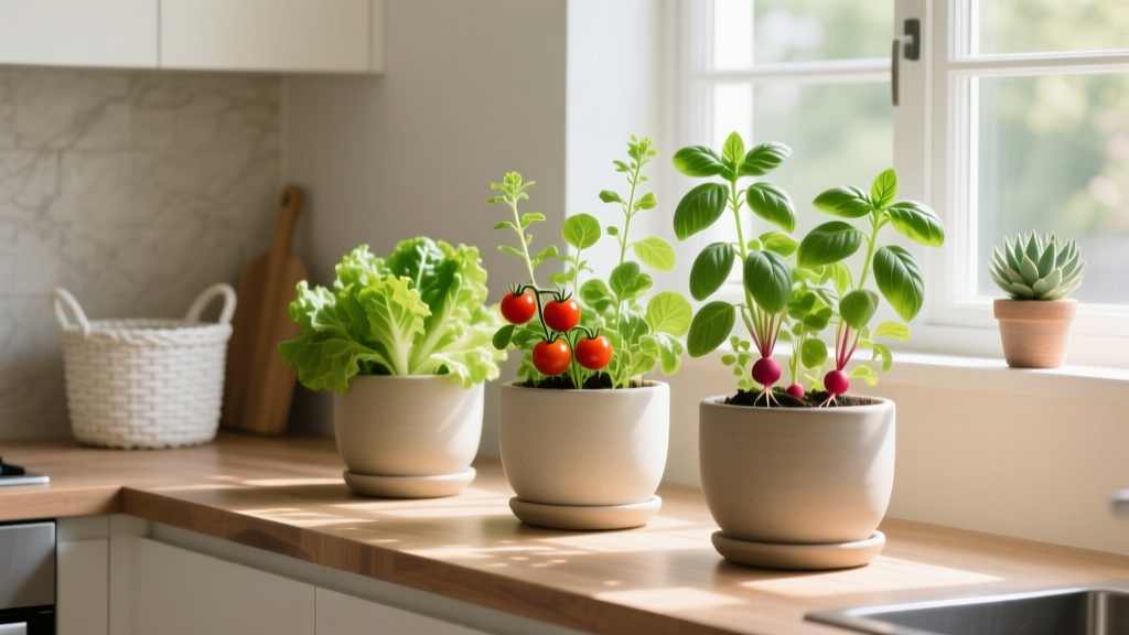How to Grow Vegetable Plants Indoors in Bright Light