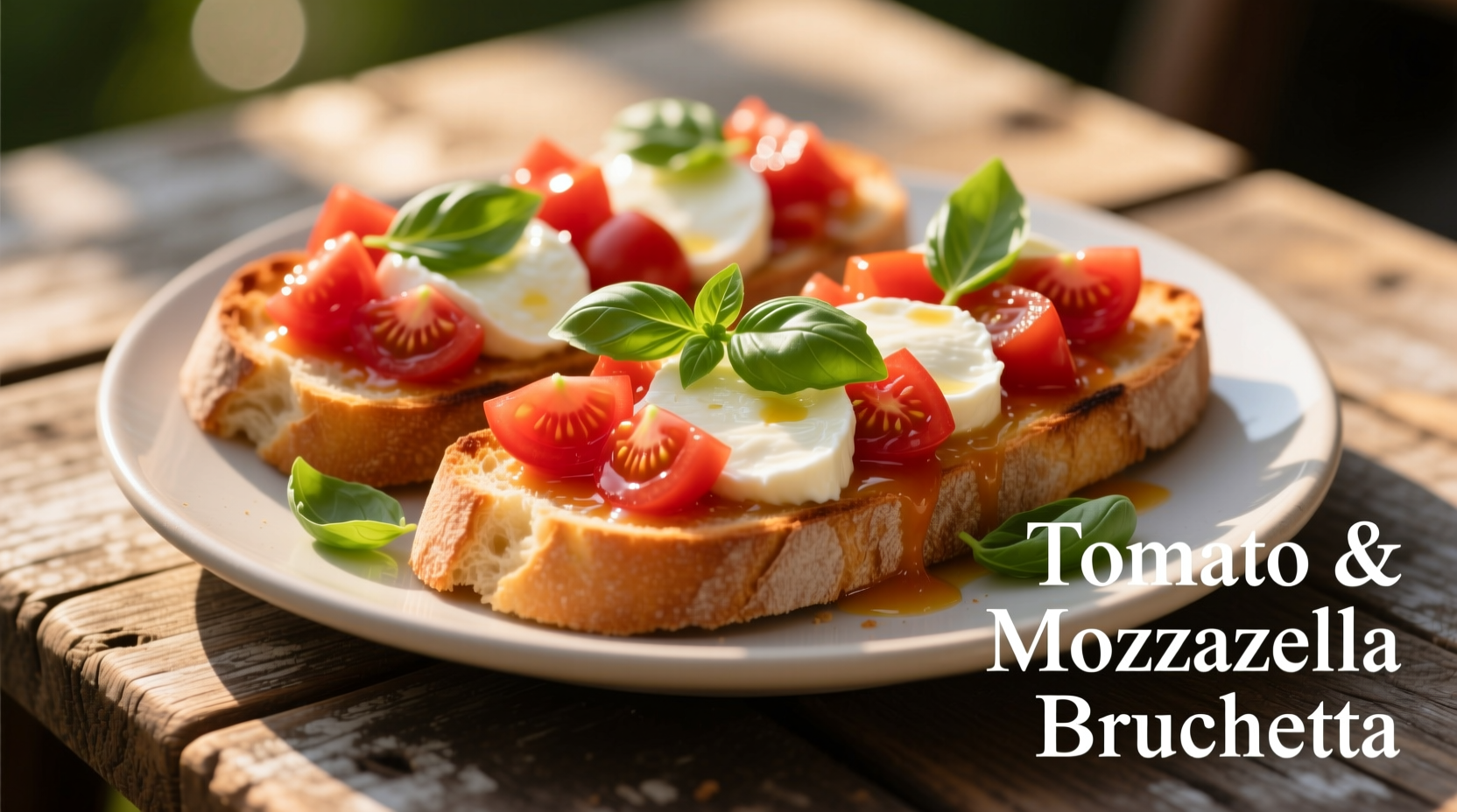 Perfect Tomato and Mozzarella Bruschetta Recipe