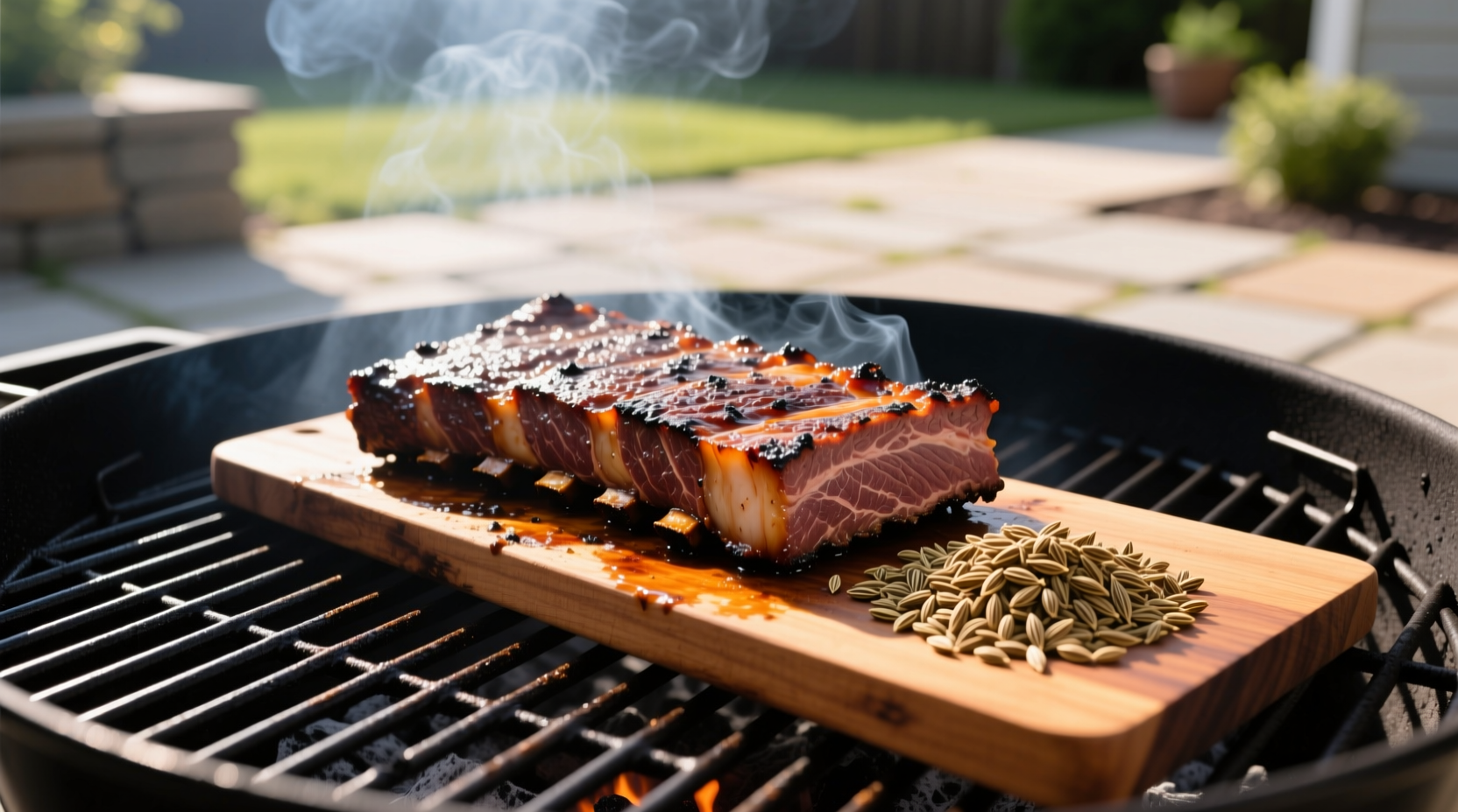 barbecue cumin truth stop measuring start watching smoke