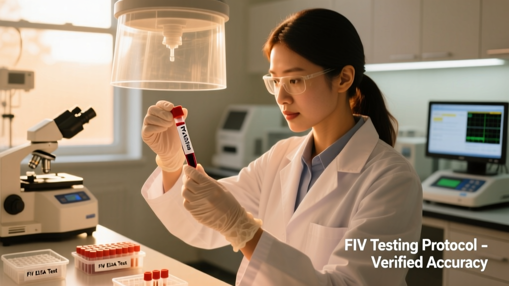 Testing for Contagious Feline AIDS (FIV)