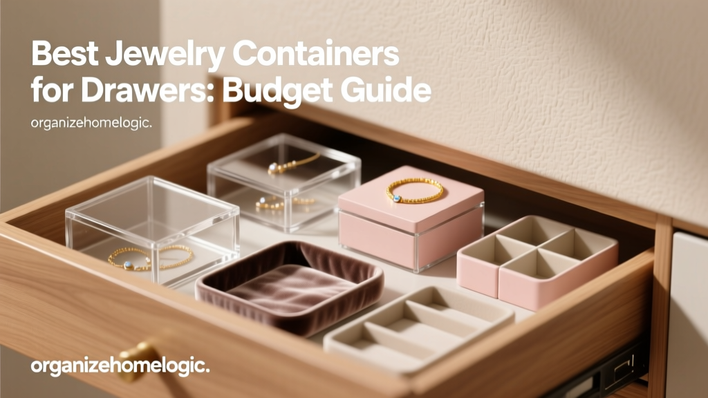 Best Jewelry Containers for Drawers: Budget Guide
