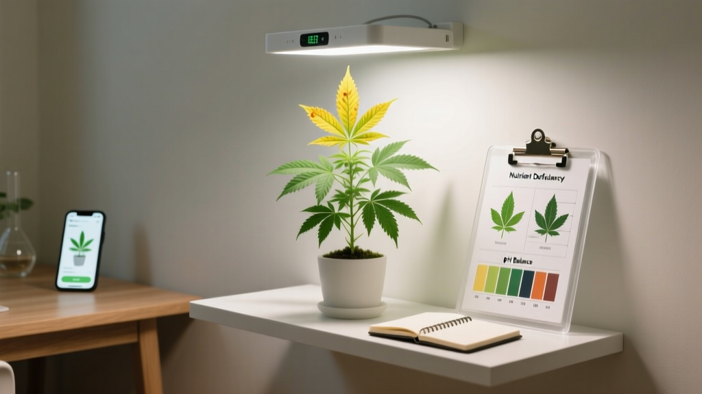 Indoor Weed Yellow Leaves: 7 Science-Backed Fixes