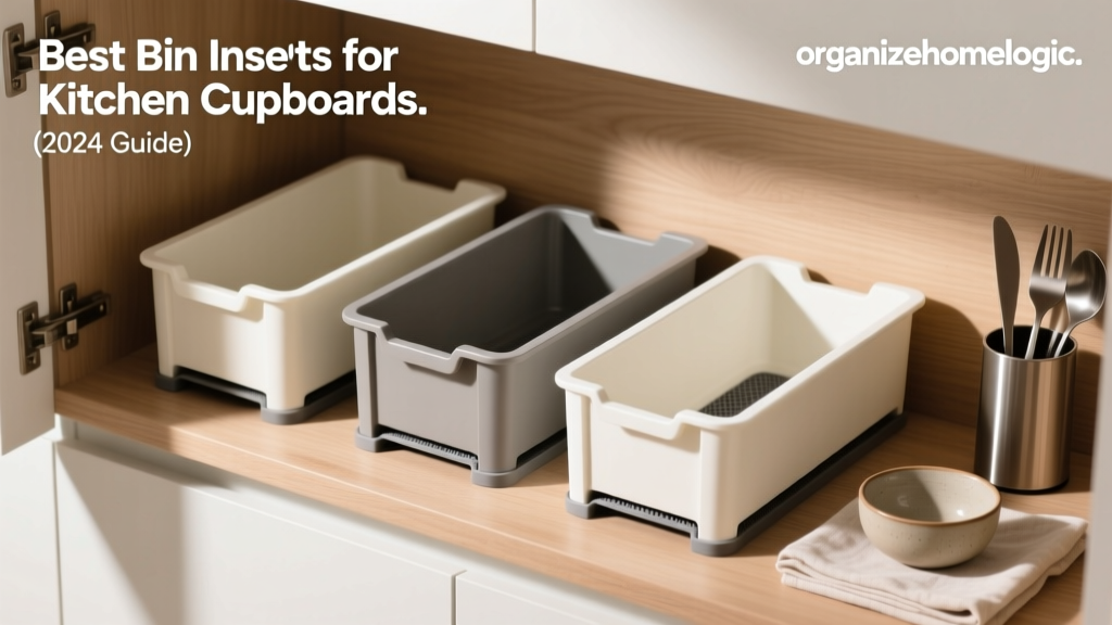 Best Bin Inserts for Kitchen Cupboards (2024 Guide)