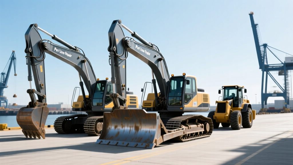 Port Crane Repair: When to Use Reconditioned Heavy Equipment Services