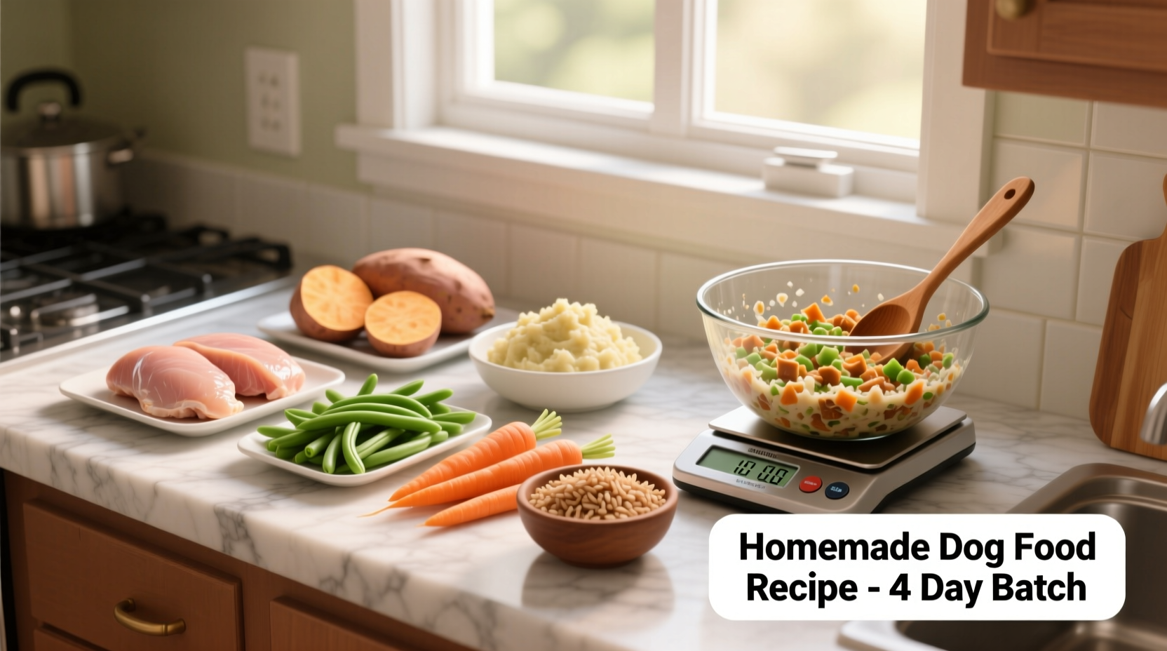 how make homemade dog food