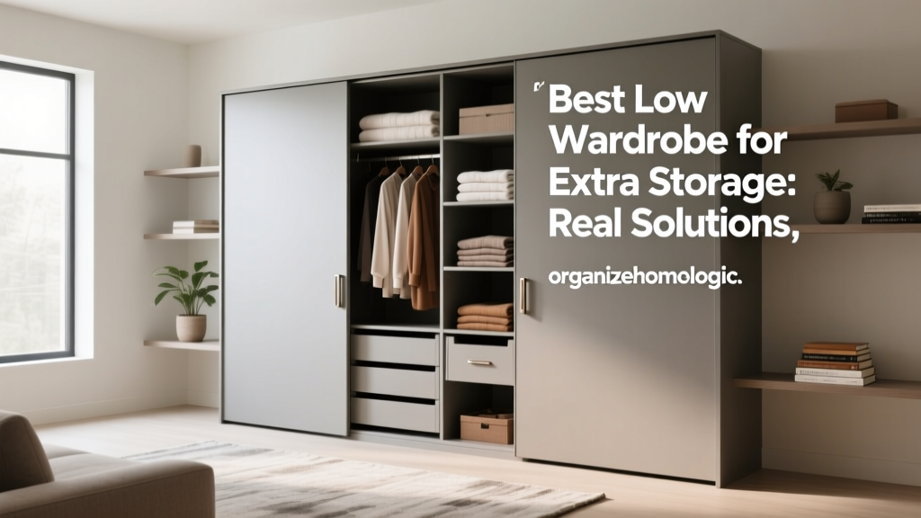 Best Low Wardrobe for Extra Storage: Real Solutions