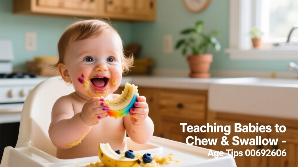 Teaching Babies to Chew and Swallow: Age-Appropriate Tips, Milestones, and Safety Strategies