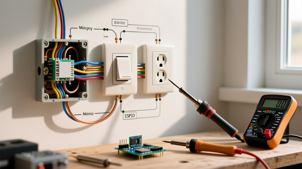 Troubleshoot Using a Wiring Diagram for Light Switch and Outlet Combo