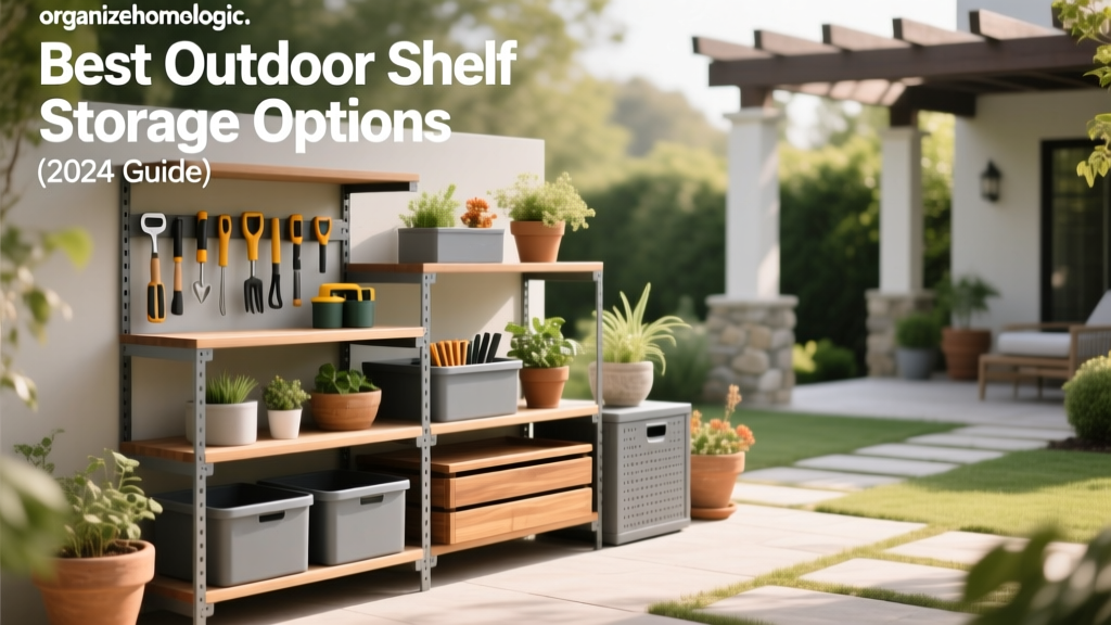 Best Outdoor Shelf Storage Options (2024 Guide)
