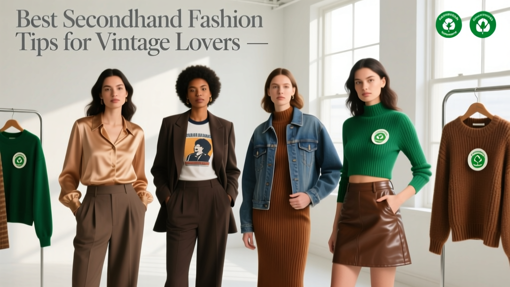 Best Secondhand Fashion Tips for Vintage Lovers