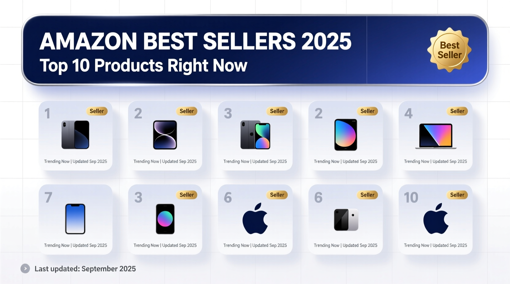 Amazon Best Sellers 2025: Top 10 Products Right Now [Updated September]