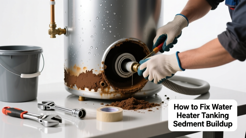 How to Fix Water Heater Tanking Sediment Buildup