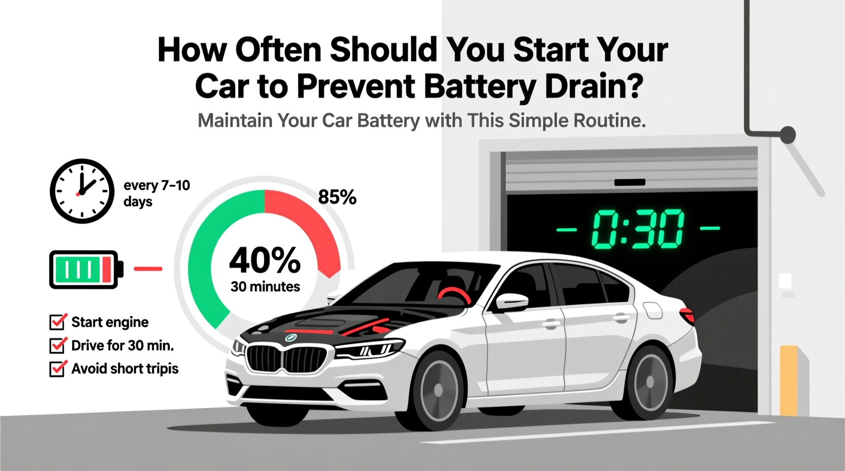 how often should you start your car