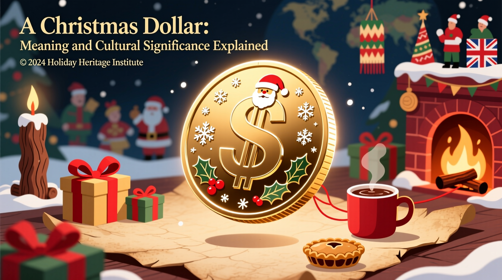 a christmas dollar