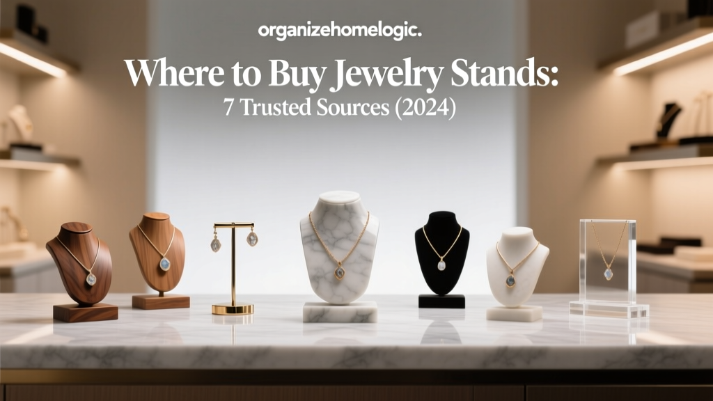 Where to Buy Jewelry Stands: 7 Trusted Sources (2024)