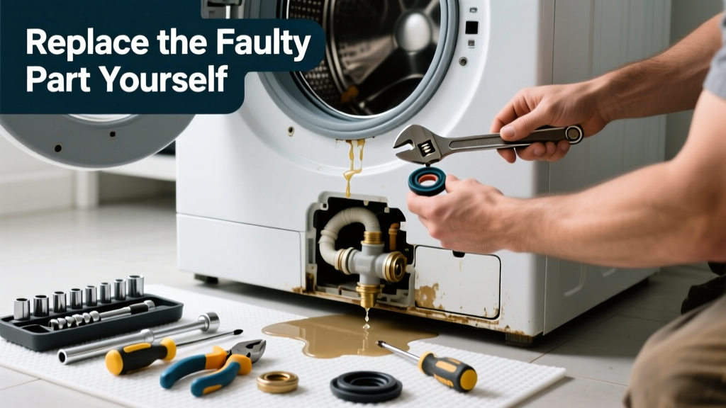 Washer Leaking? Replace the Faulty Part Yourself