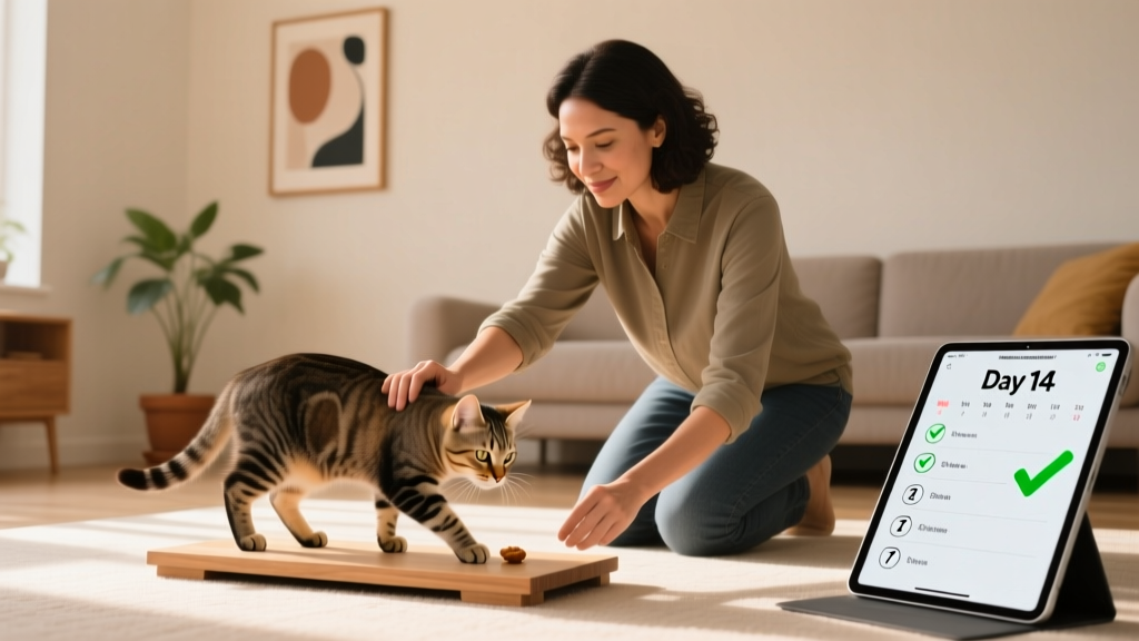 How to Train a Cat Behavior