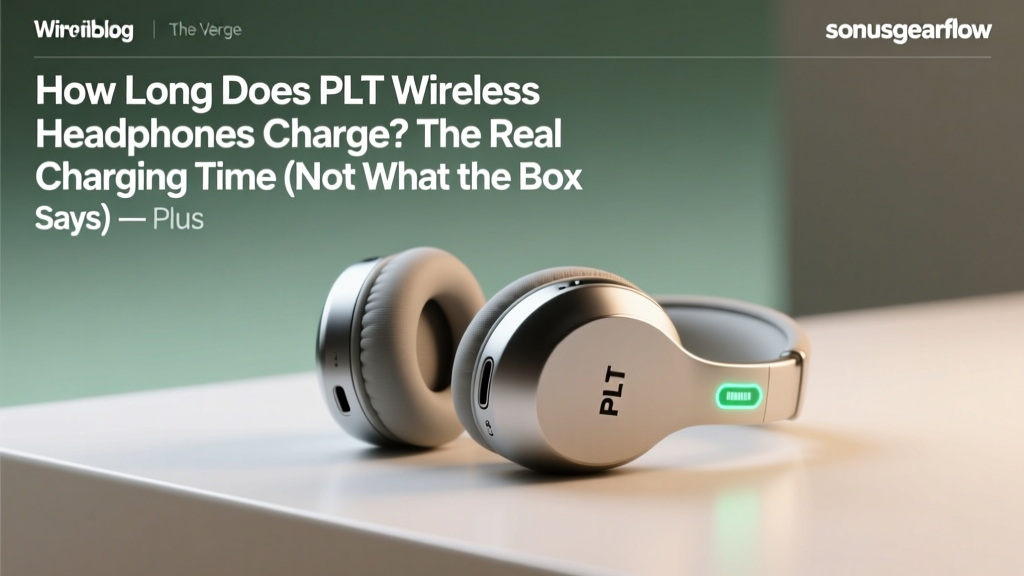 PLT Wireless Headphones Charging Time (2026)