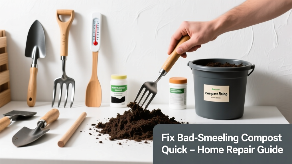 Fix Bad-Smelling Compost: Quick Home Repair Guide