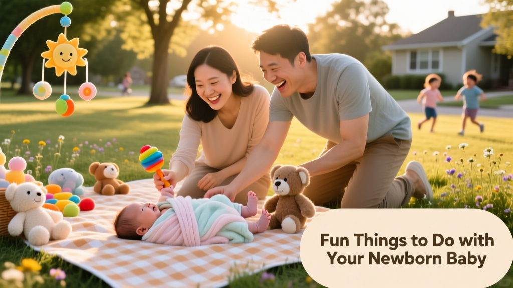 Fun Things To Do With Your Newborn Baby: Science-Backed, Joy-Filled Activities for the First 12 Weeks