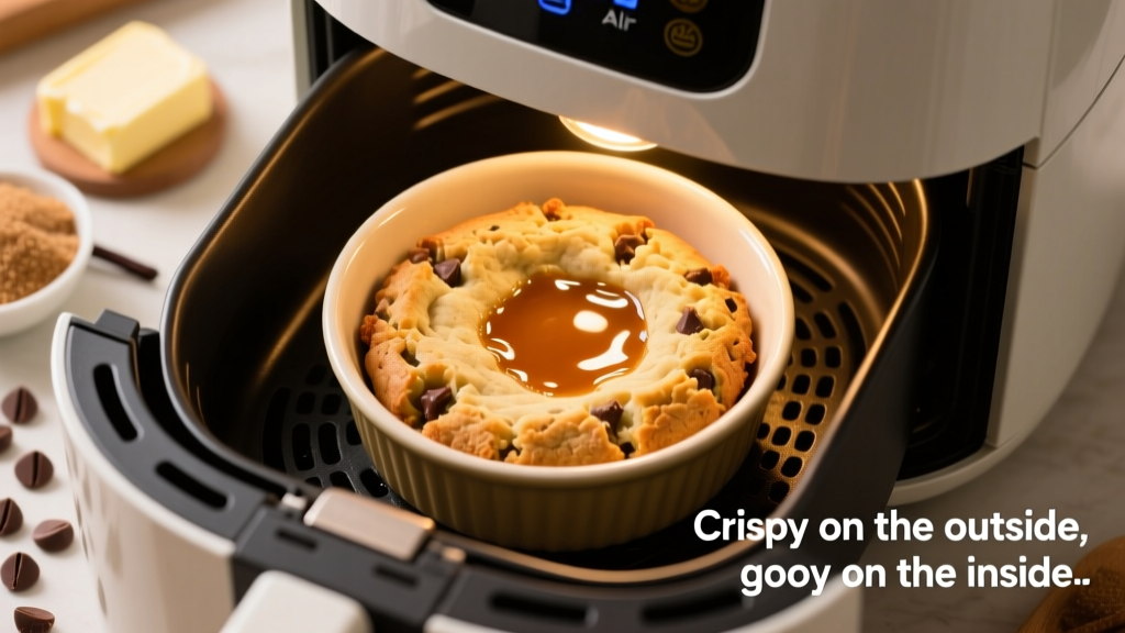 Ramekin Cookie in Air Fryer: Crispy, Gooey & Easy