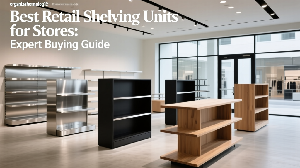 Best Retail Shelving Units for Stores: Expert Buying Guide