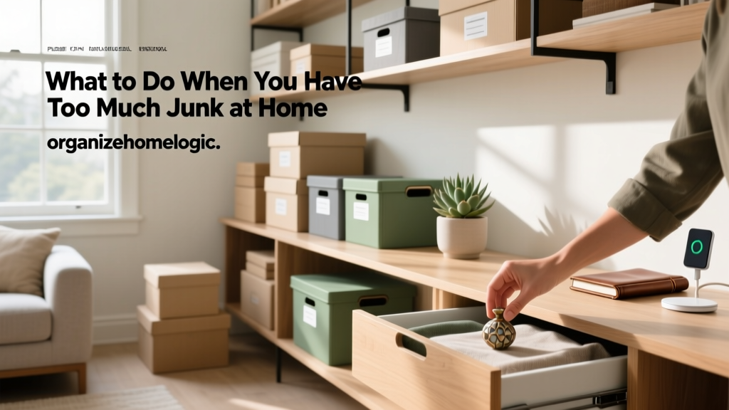 What to Do When You Have Too Much Junk at Home