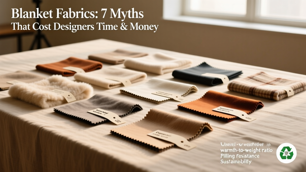 Blanket Fabrics: 7 Myths That Cost Designers Time & Money