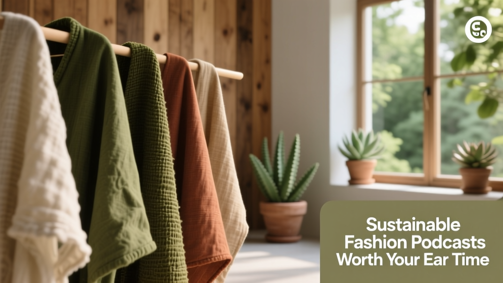 Sustainable Fashion Podcasts Worth Your Ear Time