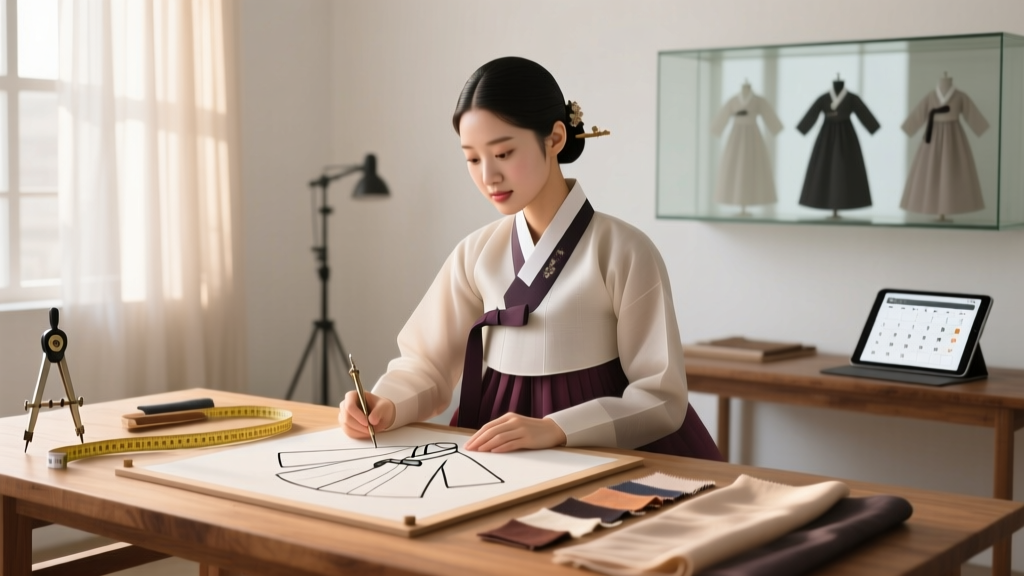 2026 Seoul Hanbok Workshops: Jeogori Drafting & Sewing