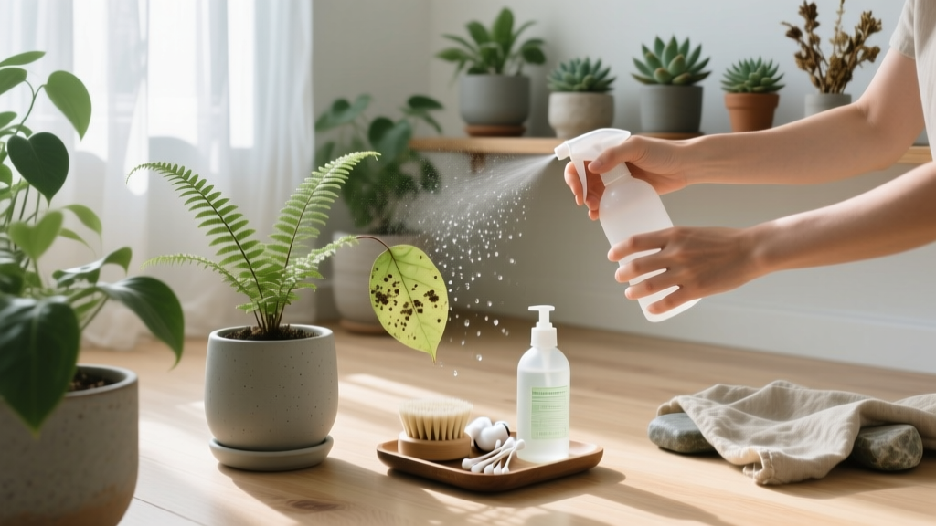 How to Clean Live Indoor Plants from Seeds