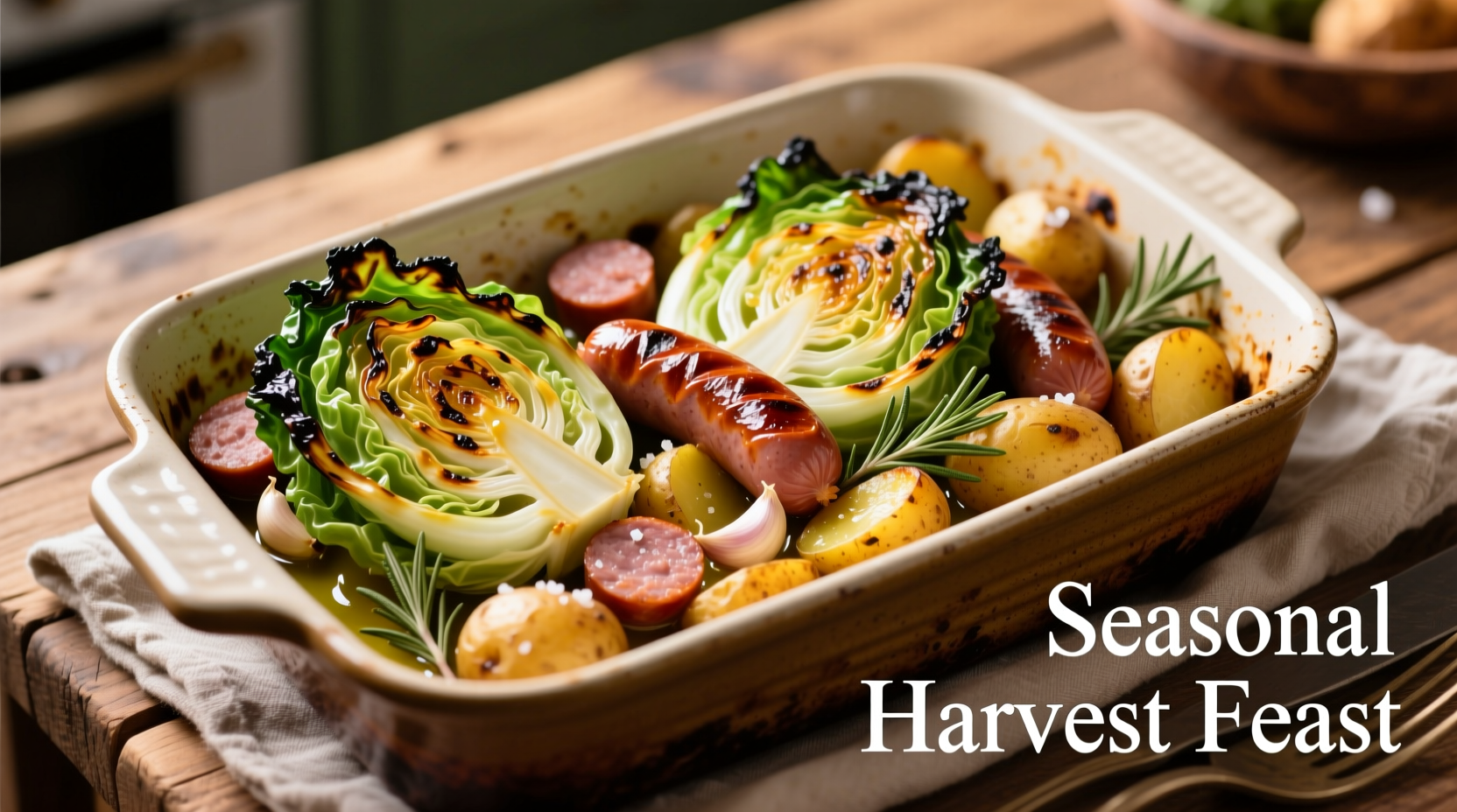 Easy Cabbage Sausage Potato Recipe in 45 Minutes