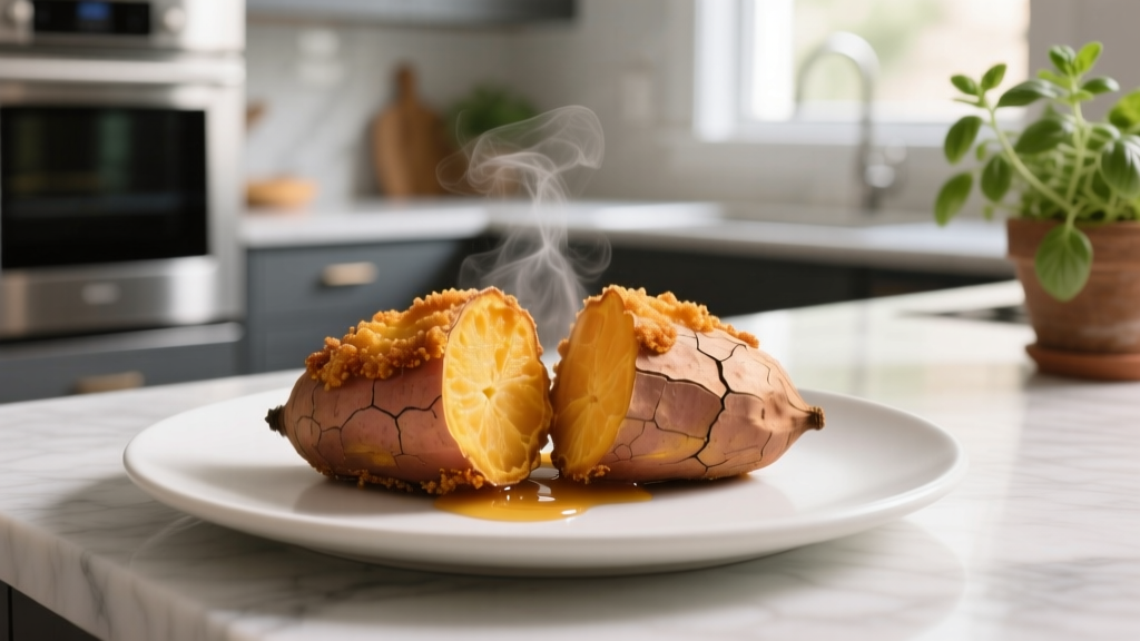 Best Air Fryer Sweet Potato Recipe (Crispy & Tender!)
