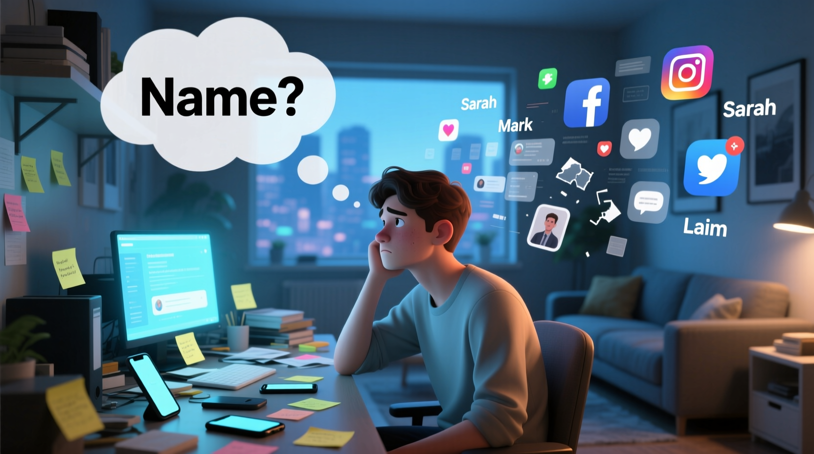 is it normal to forget names easily cognitive load in the digital age