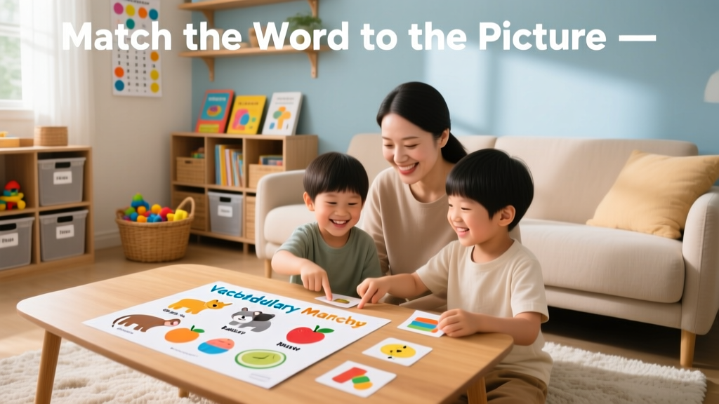 Vocabulary Match the Words Printable for Kids: Research-Backed Activities That Boost Reading Fluency and Academic Confidence
