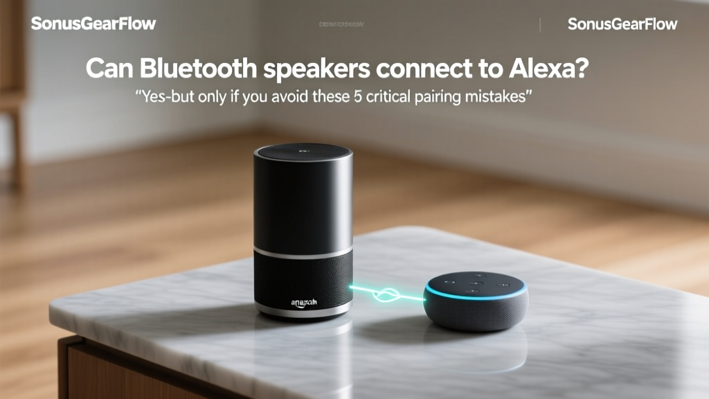 Can Bluetooth Speakers Connect to Alexa? (2026)