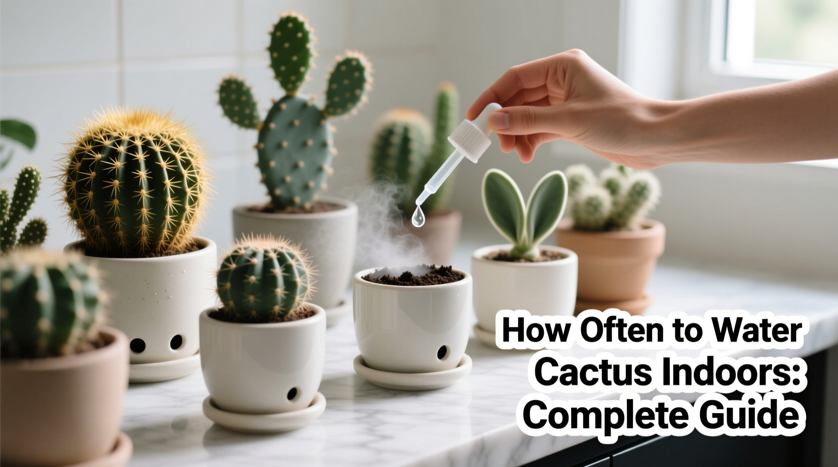 Water Cactus Every 2-3 Weeks | TheHomeSprouts