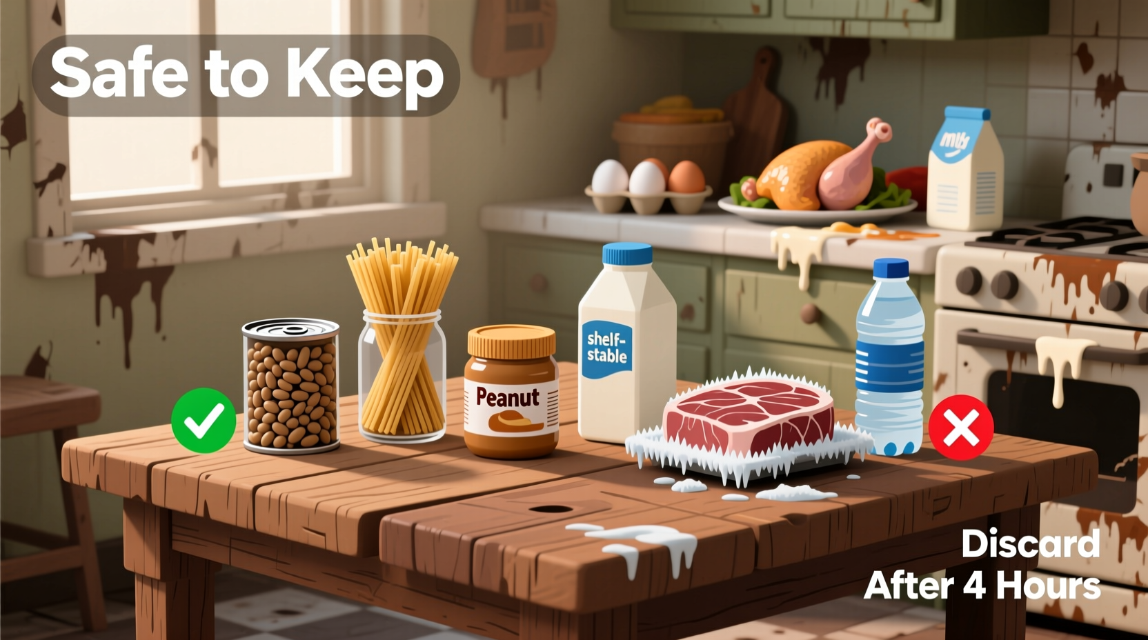 which foods are safe to keep after a power outage and