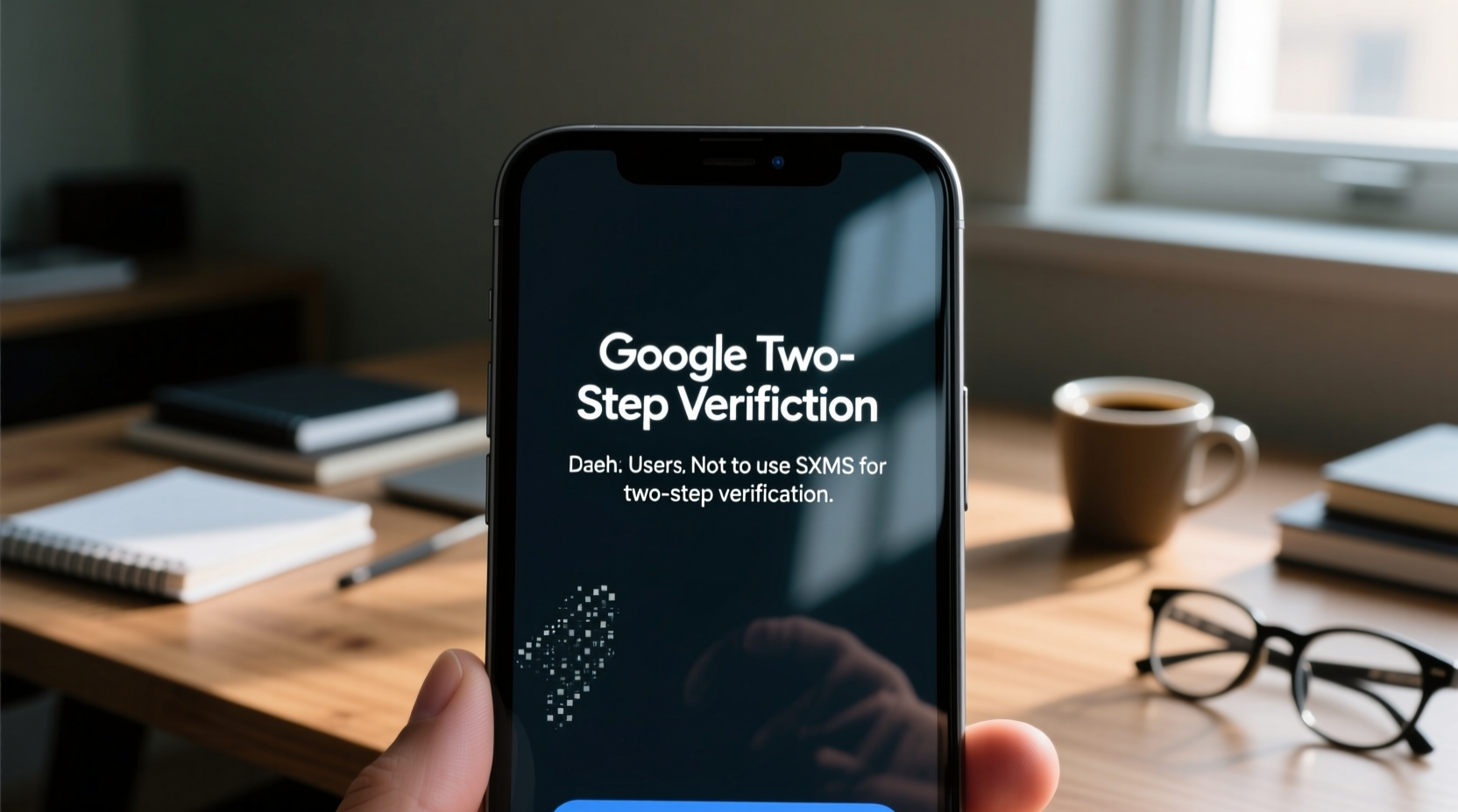 dont use sms for googles two step verification in case