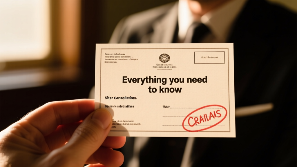 Sitter cancellations: Everything you need to know