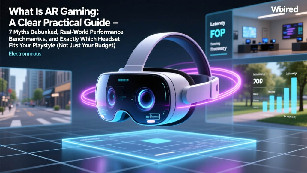 What Is AR Gaming A Clear Practical Guide: 7 Myths Debunked, Real-World Performance Benchmarks, and Exactly Which Headset Fits Your Playstyle (Not Just Your Budget)