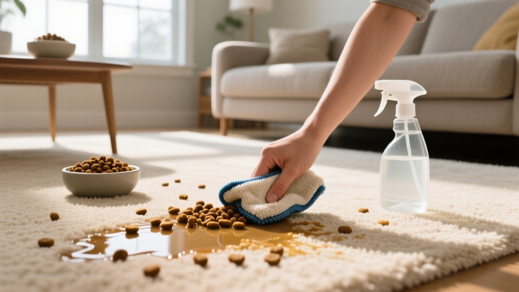 The Best Way to Clean Pet Food from Carpet in 2026