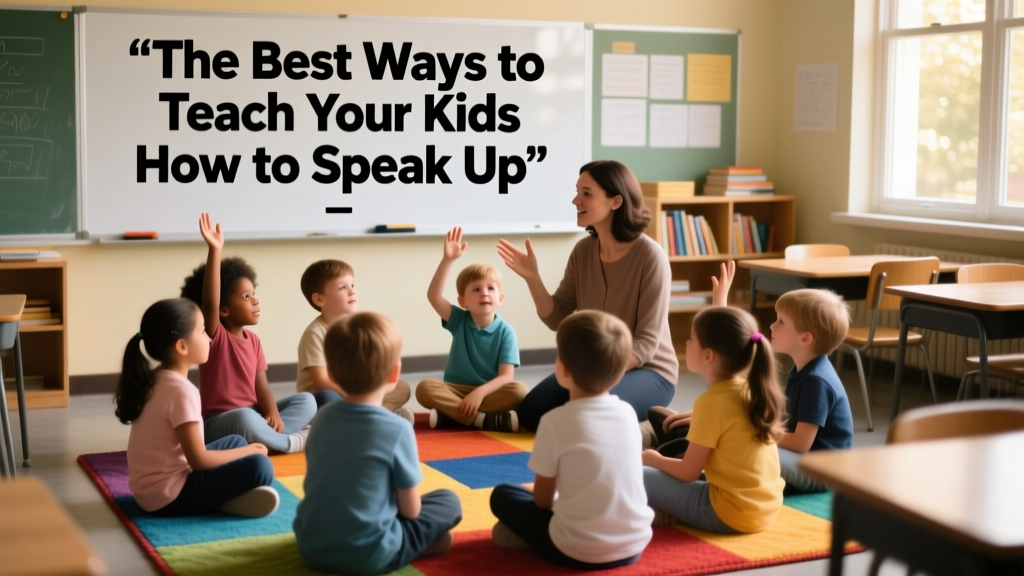 The Best Ways To Teach Your Kids How To Speak Up: Evidence-Based Strategies for Confident Communication